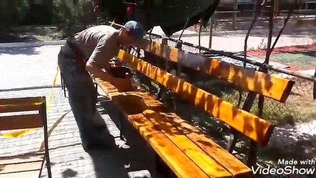 Реставрация деревянных изделий,лавочки,беседок,столов, и прочие.Выполним, Фонтанке,Одессе,Украине. смотреть онлайн