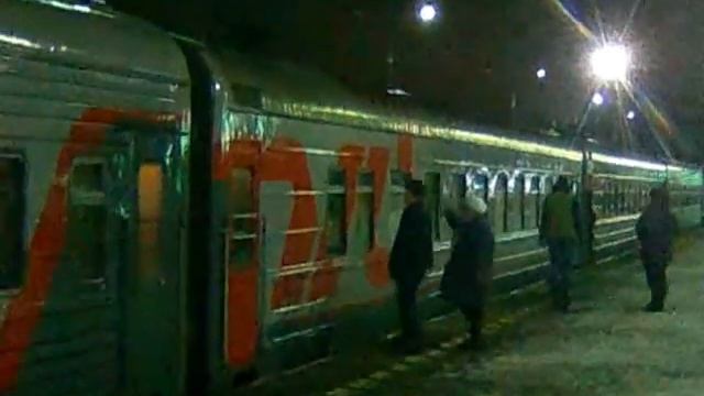 Отправление поезда Архангельск - Адлер смотреть онлайн