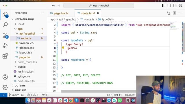 #02: GraphQL Server Setup in Next.js13 | Query understanding смотреть онлайн