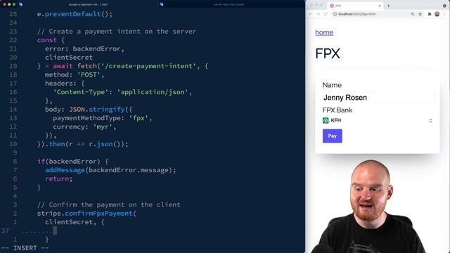Accept FPX payments with Stripe.js смотреть онлайн