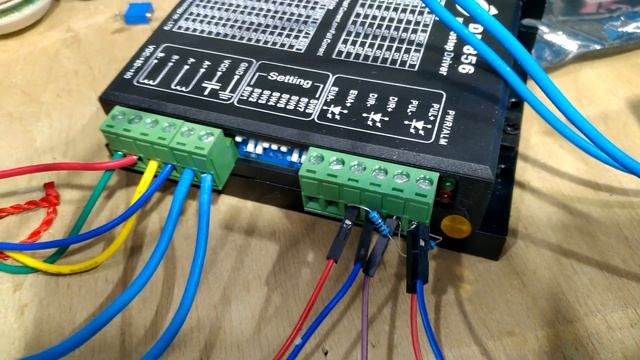 Как быстро проверить шаговый двигатель с драйвером и энкодером смотреть онлайн