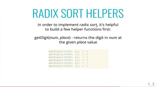 79 Radix Sort Helper Methods смотреть онлайн