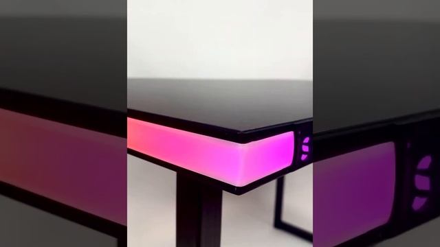 Компьютерный стол (уникальная Bluetooth подсветка) смотреть онлайн