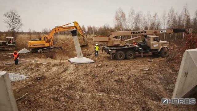 Монтаж фундамента смотреть онлайн