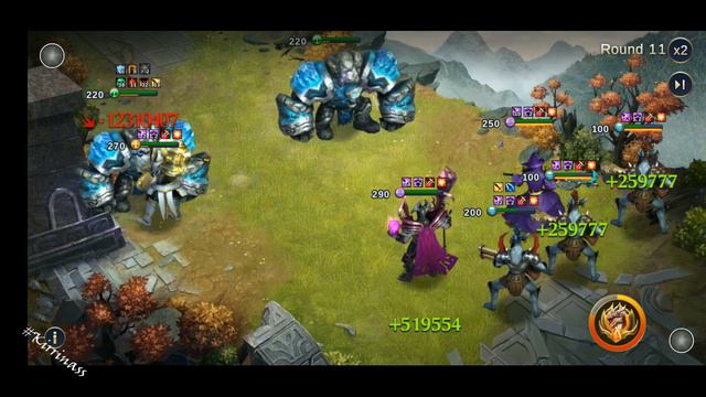 Trials of Heroes. Grimoires. Wrath VS Fang, 4th boss of void. Дракон против змеи на 4 боссе пустоты смотреть онлайн