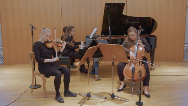 Brahms Piano Trio op. 8 in B Major - II. Scherzo - Allegro molto смотреть онлайн