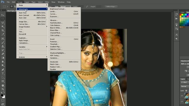 Change colour photo into Black and White in Photoshop ( in Tamil with ESubs ) смотреть онлайн