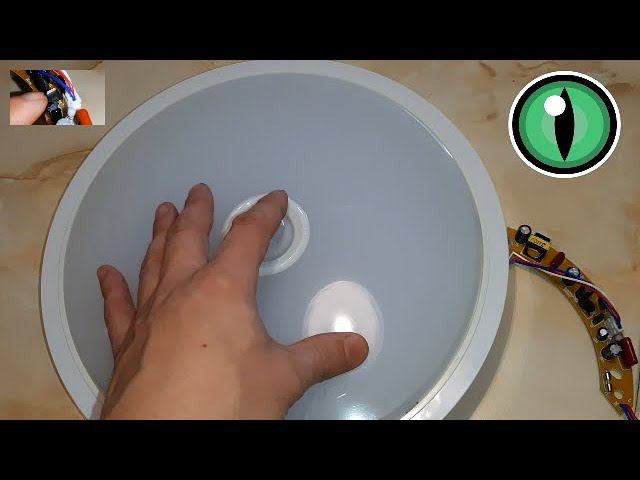 Ремонт светодиодного светильника своими руками без использования деталей. смотреть онлайн