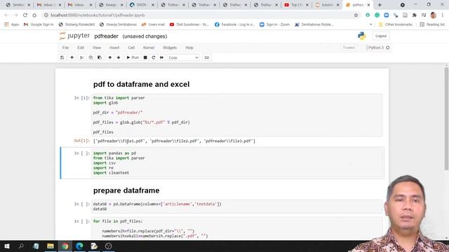 Membaca file PDF ke Dataframe dan table Excel dengan Python смотреть онлайн