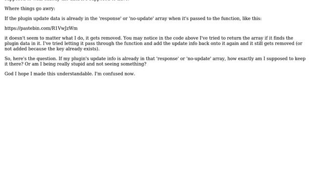 Wordpress: Self-hosted plugin update problems смотреть онлайн