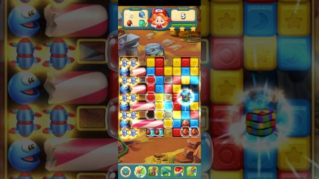 TOY BLAST level 7450 ~ No boosters смотреть онлайн