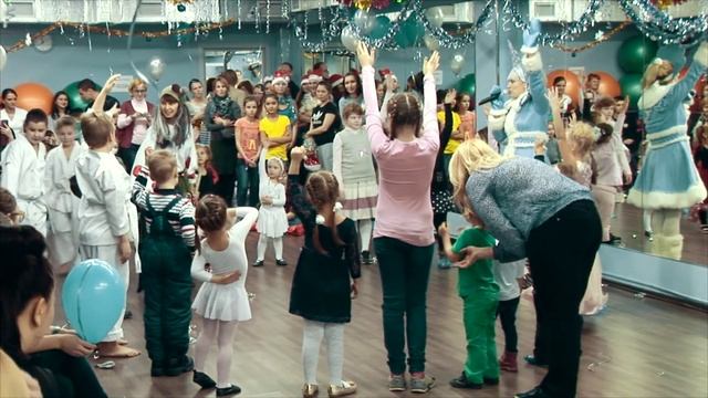 Новогодняя Елка 2015 в фитнес-клубе Титаниум Южная смотреть онлайн