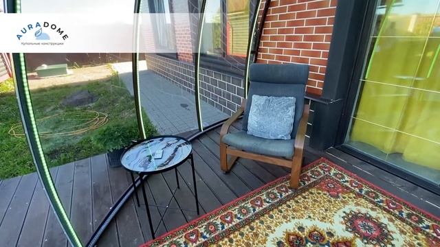 Купольная беседка IGLOO  - разработана по тех. заданию заказчика