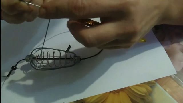 Снасть с кормушкой "ГРУША". Как собрать смотреть онлайн