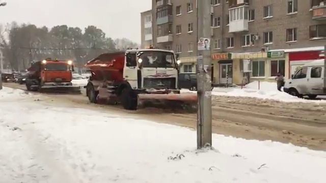 снегоуборочная в Смоленске смотреть онлайн