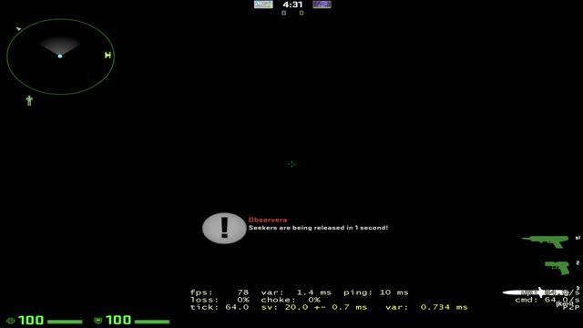 CS:GO - Hide And Seek, Workshop-map | Gameplay смотреть онлайн