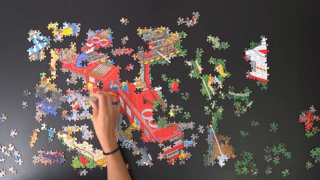 "Call the Fire Brigade!" - Puzzle TIMELAPSE Video (1000 Piece Puzzle) смотреть онлайн