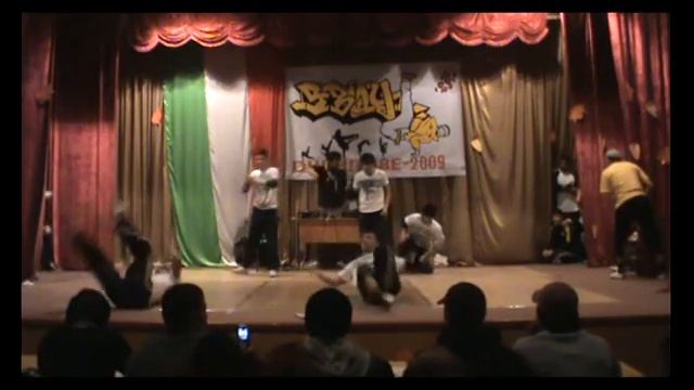 Таджикский брейк данс соревнование шоу программа Crazy Guys Crew Dushanbe BOTY 2009 смотреть онлайн