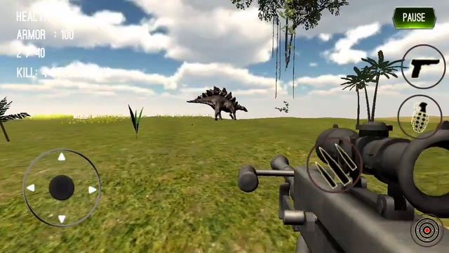 Dinosaur Hunter Dino World | Android Gameplay #33 смотреть онлайн