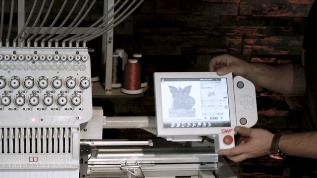 11 - Barcode Scanner to Upload Designs - SWF Embroidery Machine: KS Series смотреть онлайн