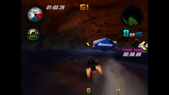 #5 Lake Powell (Medium - Tidal Blade) - Hydro Thunder (1999) PC Gameplay смотреть онлайн