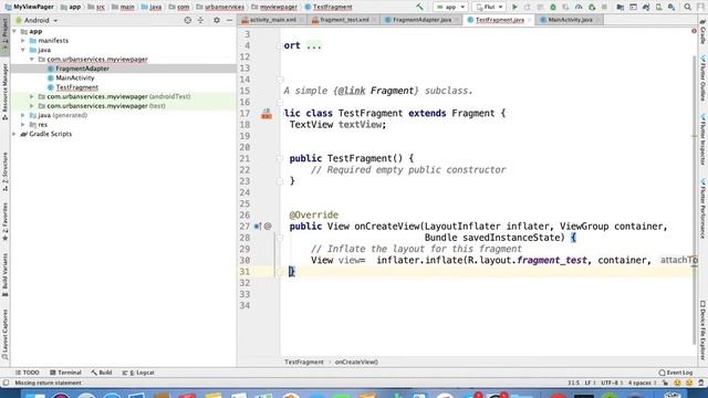 SwipeViewPager and Fragments смотреть онлайн