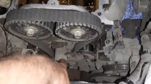 Правильное расположение меток Грм  мазда zl-de   v1.5