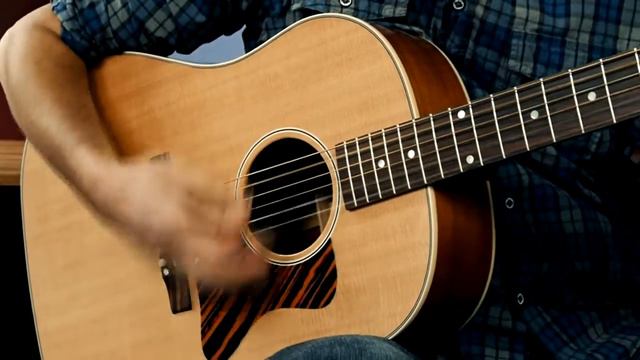 Gibson J-35 Demo Part 2 - Heavy Strumming in E смотреть онлайн