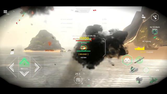 MW PVP RF VARYAG VS USS GERALD R. FORD. #GRIMSCYTHE смотреть онлайн