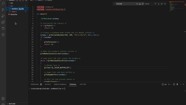 How to setup GLFW on new Macs | GLFW смотреть онлайн