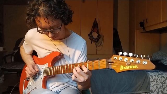 Highsnob e Hu - Abbi cura di te (Sanremo 2022) / Guitar Solo (Simone Barbisan) смотреть онлайн