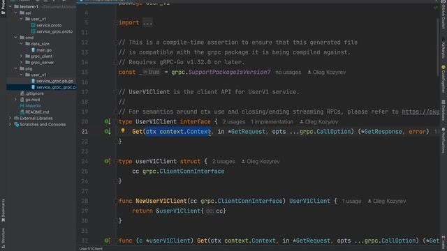 gRPC в Golang: Практическое Введение в Основы смотреть онлайн