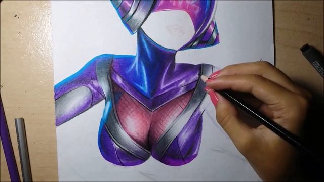 Speed Drawing/Desenhando - Dj Sona (League of Legends) смотреть онлайн