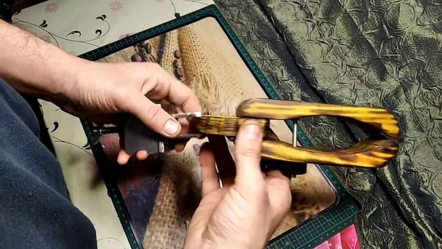 Шорник для шитья кожи, своими руками.Shornik with his own hands смотреть онлайн