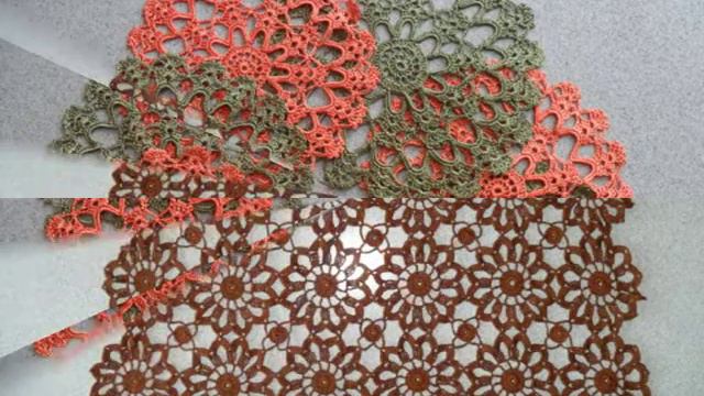 салфетки крючком смотреть онлайн