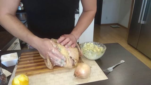 Индейка в духовке целиком. Сочный рецепт. смотреть онлайн