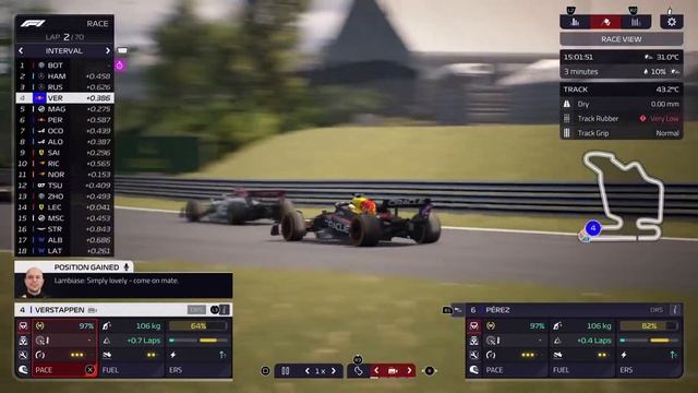 F1 Manager 22 - Oracle Red Bull Racing - Hungarian Grand Prix смотреть онлайн