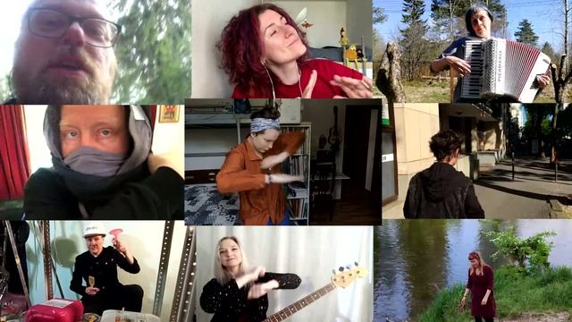 IVA NOVA - Waltz "The Seller of silence" (Продавец тишины) - international quarantine music video смотреть онлайн
