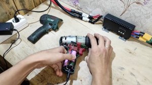 Шуруповёрт Bosh. Плата ушла в защиту. Один из способов решения.