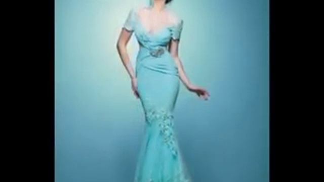 Голубые вечерние платья смотреть онлайн