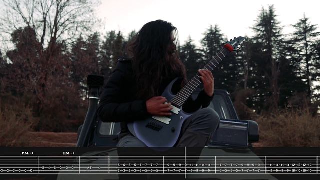 Trivium - Down from the sky Guitar cover W/TABS смотреть онлайн