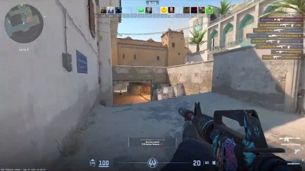 Counter Strike 2 (CS2) - STEAM DECK LIVE GAMEPLAY