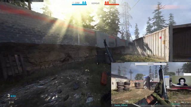 Call of Duty: Modern Warfare- Огневой контакт против стримера Великобритании смотреть онлайн