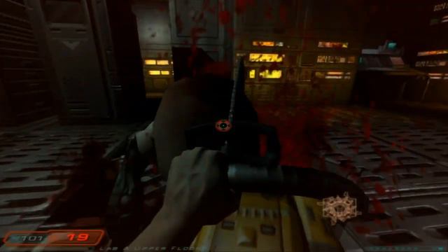 Doom 3 - Level 22 (Chainsaw Nightmare) смотреть онлайн