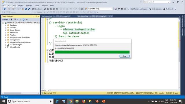 Be a DataMaster - Aula 2 - Gerenciando a segurança no SQL Server смотреть онлайн