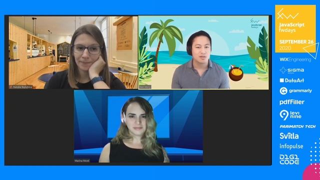 Discussion on technologies: Vue.js [eng] / Marina Mosti, Ben Hong, Natalia Teplukhina смотреть онлайн