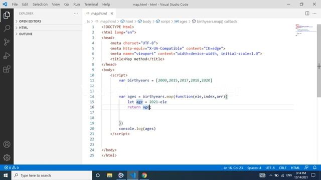 Map in JavaScript |map method in JavaScript | JavaScript tutorials| map method | JavaScript смотреть онлайн