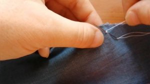 Как шить единой нитью