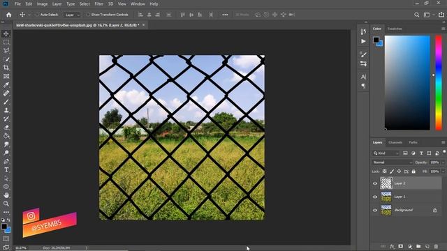 Remove Fence Easily in Photoshop - Tutorial Photoshop CC 2020 смотреть онлайн