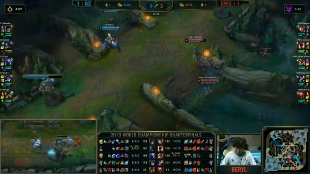 G2 vs DWG Highlights ALL GAMES | Worlds 2019 Quarter-finals | G2 Esports vs Damwon Gaming смотреть онлайн